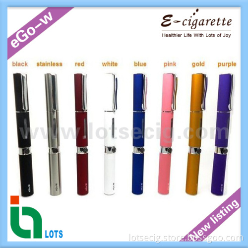 Pen Style E Cigarettes with Clearomizer EGO W